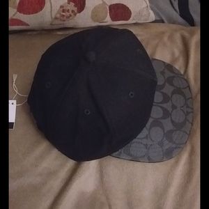 Coach adjustable baseball style hat